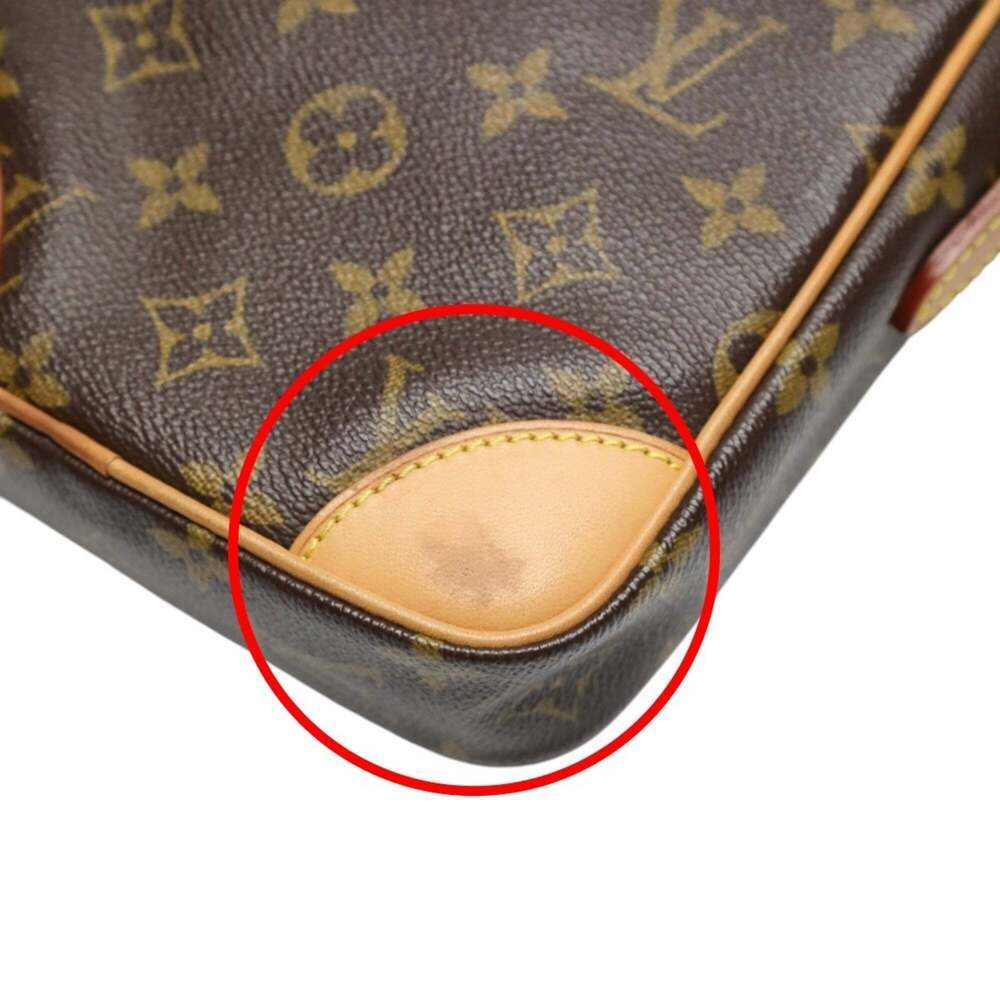 LOUIS VUITTON Brown Monogram Canvas Shoulder Bag - Picture 9 of 16